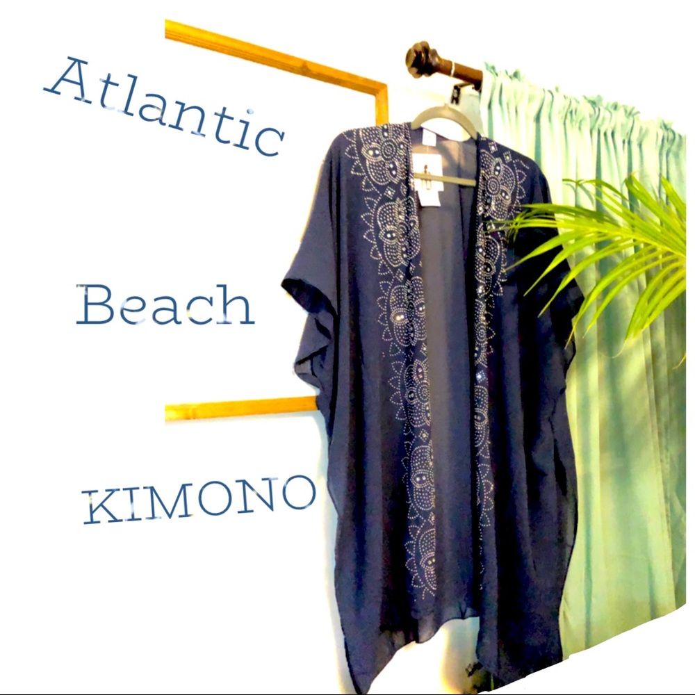 Navy Kimono